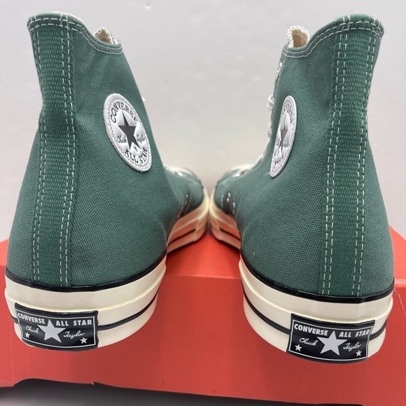 Converse Men's A06521C
CHUCK 70 HI
ADMIRAL ELM/EGRET/BLK Green High-Top Sneakers - Picture 13 of 16